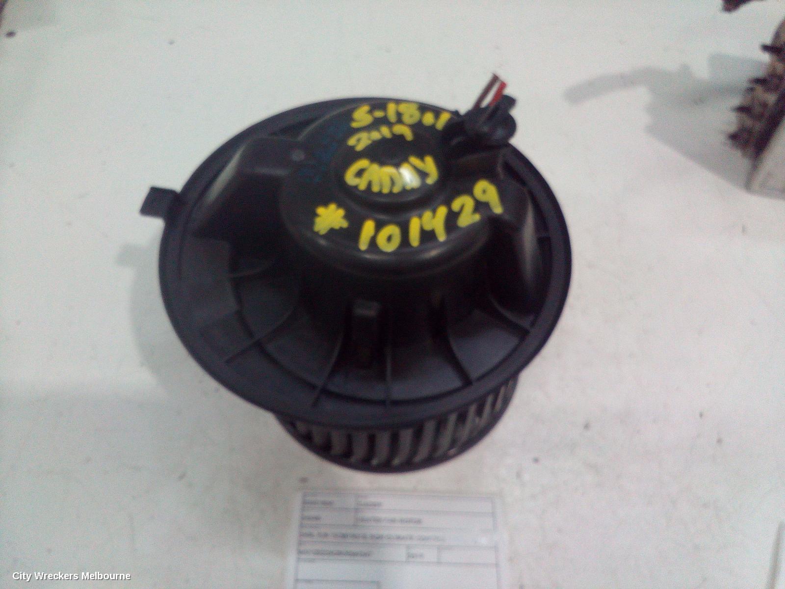 VOLKSWAGEN CADDY HEATER FAN MOTOR, 2KN, P/N 1K2819015, NON CLIMATE CONTROL TYPE, 12/2015 ONWARDS 02/2021 - Image 1