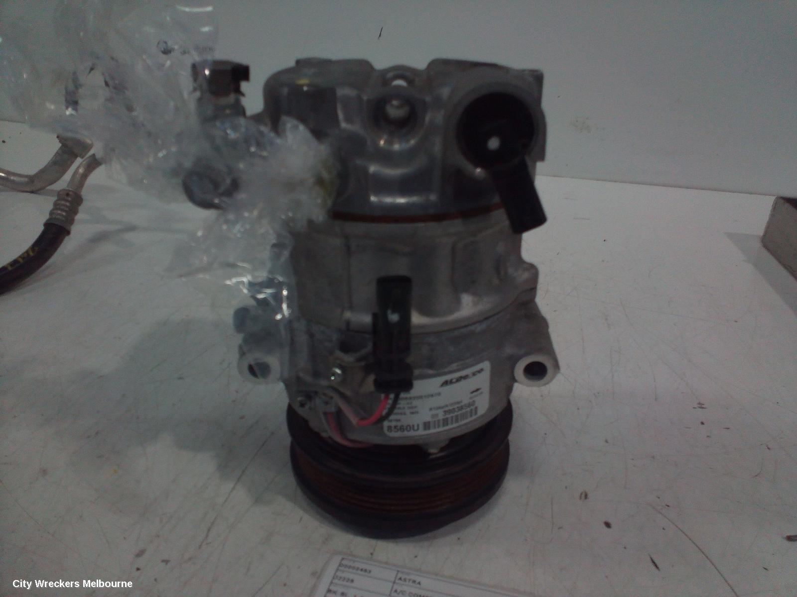 HOLDEN ASTRA A/C COMPRESSOR, BK-BL, 1.4, PETROL, 09/2016 - 12/2020 - Image 2