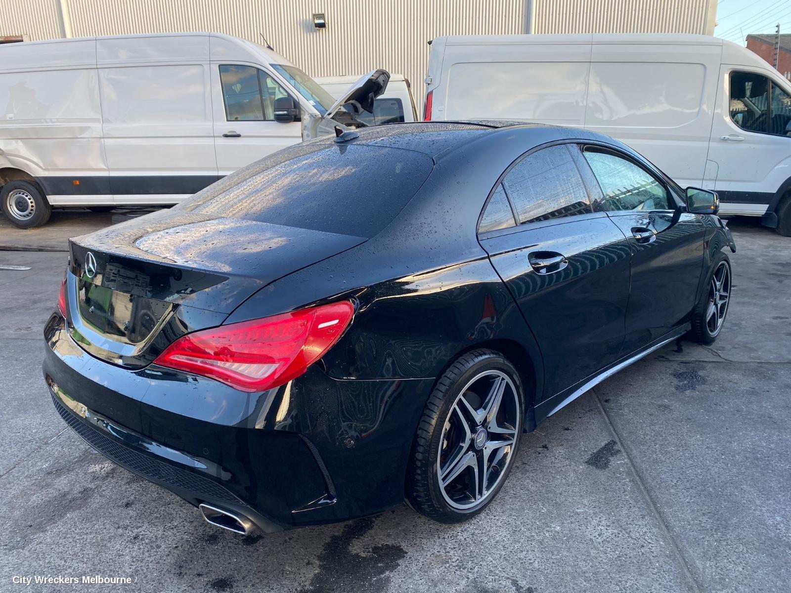 MERCEDES CLA CLASS REAR BUMPER, C117/X117, COUPE/WAGON, STANDARD, W/ PARK SENSOR TYPE, 09/2013 - 06/2016 - Image 2