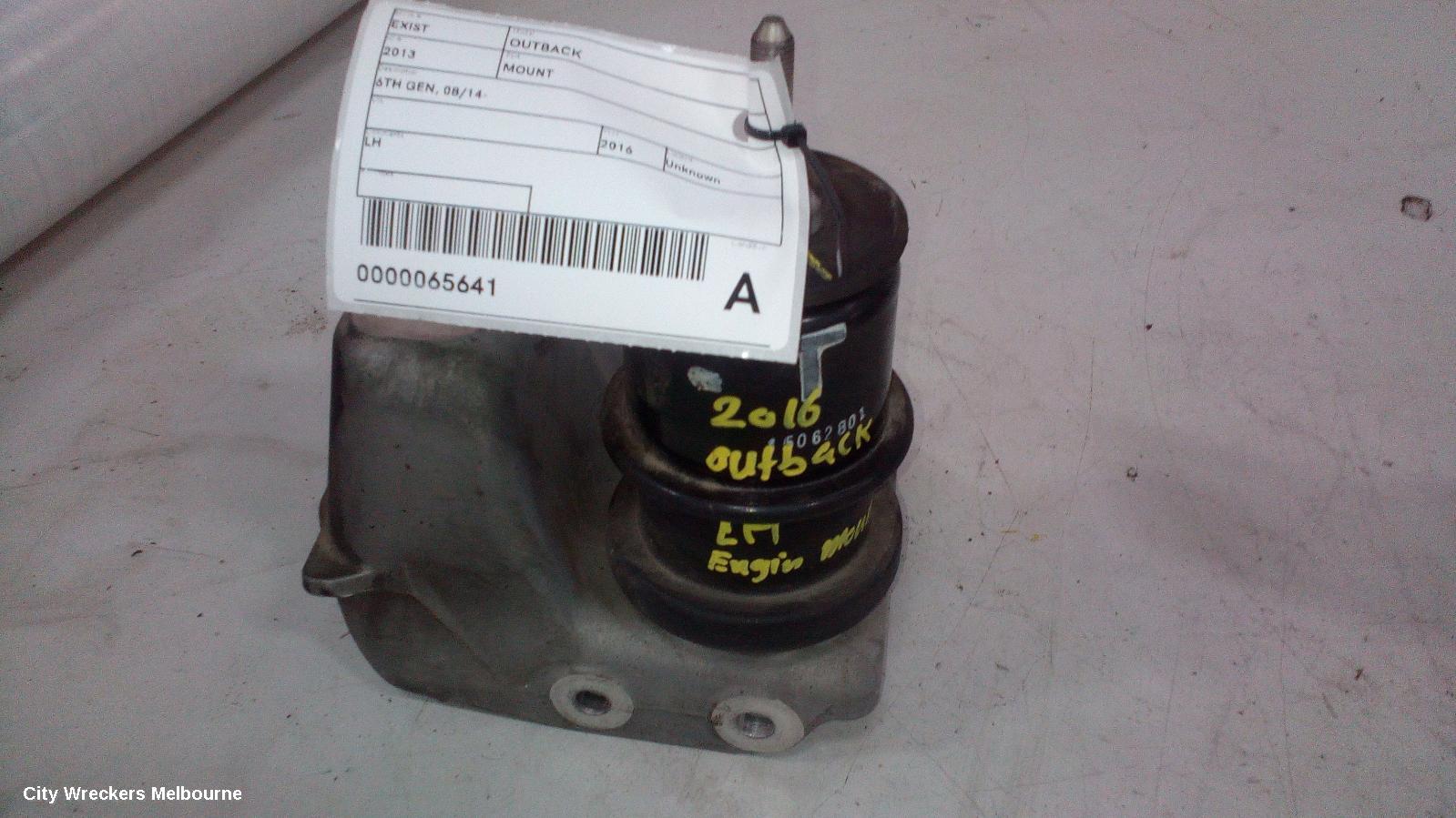 SUBARU OUTBACK MOUNT, 6TH GEN, 08/2014 - 12/2020 - Image 1