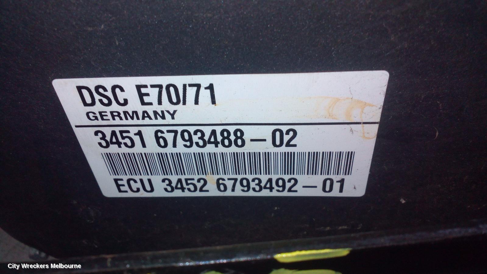 BMW X5 ABS PUMP/MODULATOR, E70, P/N 34516780125, 03/2007 - 08/2013 - Image 1