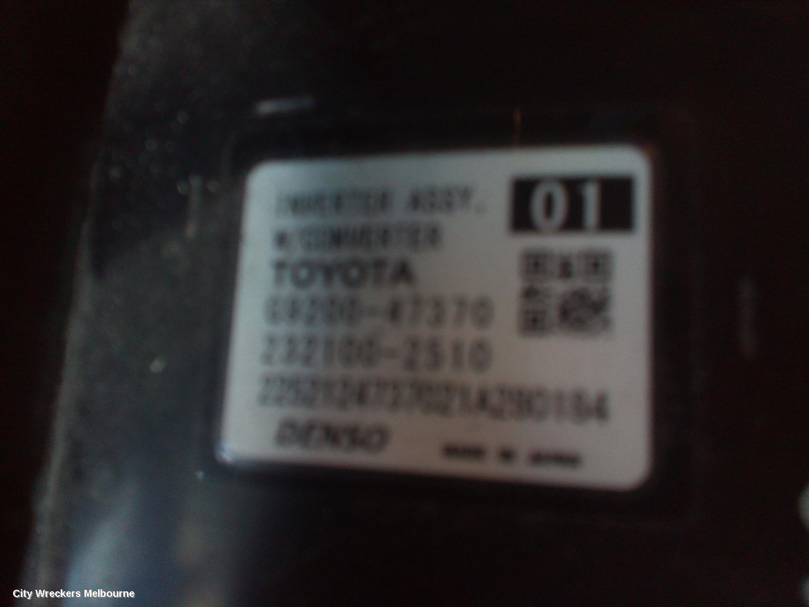 TOYOTA COROLLA INVERTER, MHEV INVERTER, ZWE211R, 07/2018 ONWARDS - Image 2