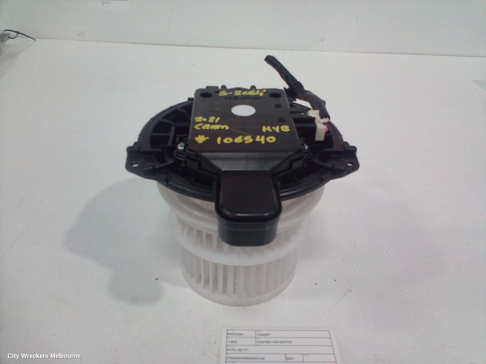 TOYOTA CAMRY HEATER FAN MOTOR, XV70, PETROL, 2.5, A25A-FXS, HYBRID TYPE, 09/2017 ONWARDS - Image 1