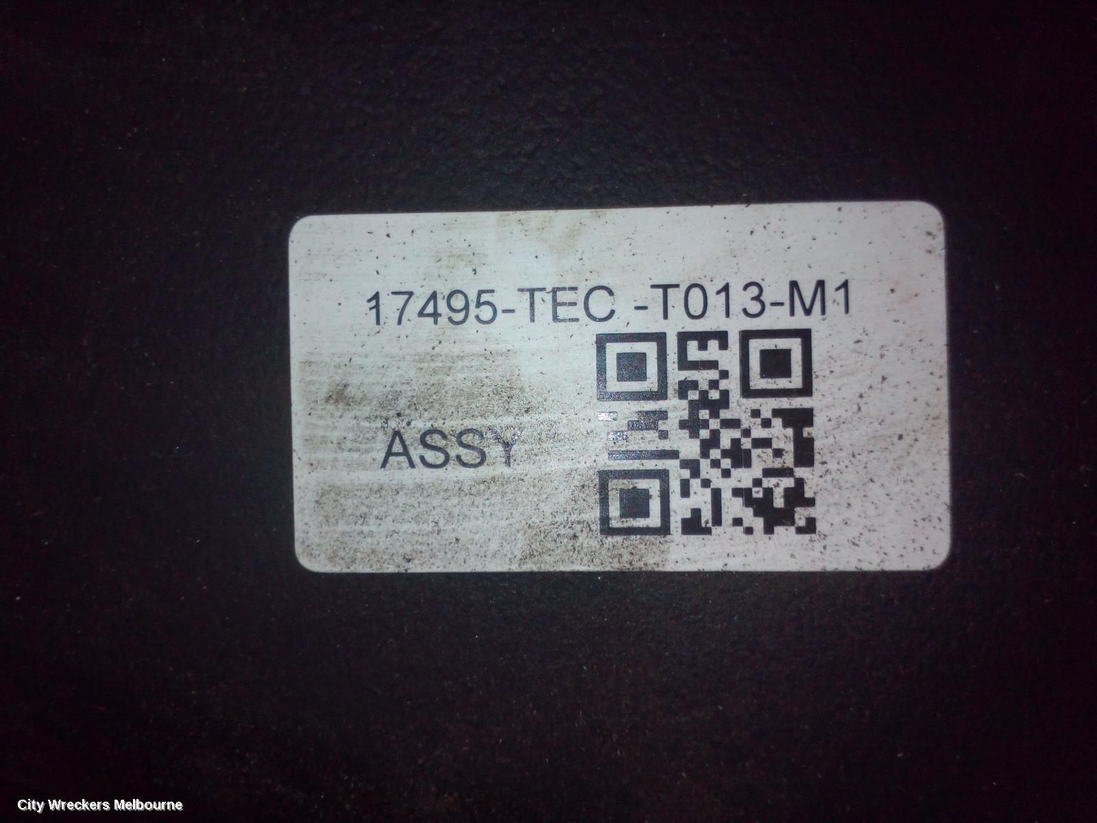 HONDA CIVIC FUEL TANK, 10TH GEN, PETROL, 05/2016 - 08/2021 - Image 2