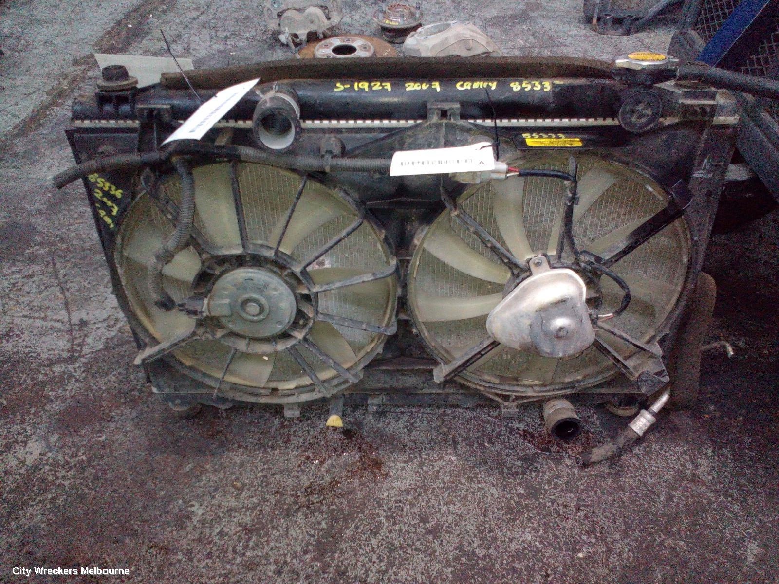 TOYOTA CAMRY FAN, DUAL FAN ASSY, 2.4, ACV40, SHROUD AND FANS, 06/2006 - 11/2011 - Image 1