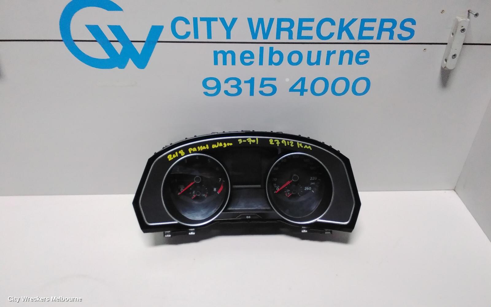 VOLKSWAGEN PASSAT INSTRUMENT CLUSTER, PETROL, 132TSI/132TSI COMFORTLINE, B8/MK7, 06/2015 - 10/2019 - Image 1