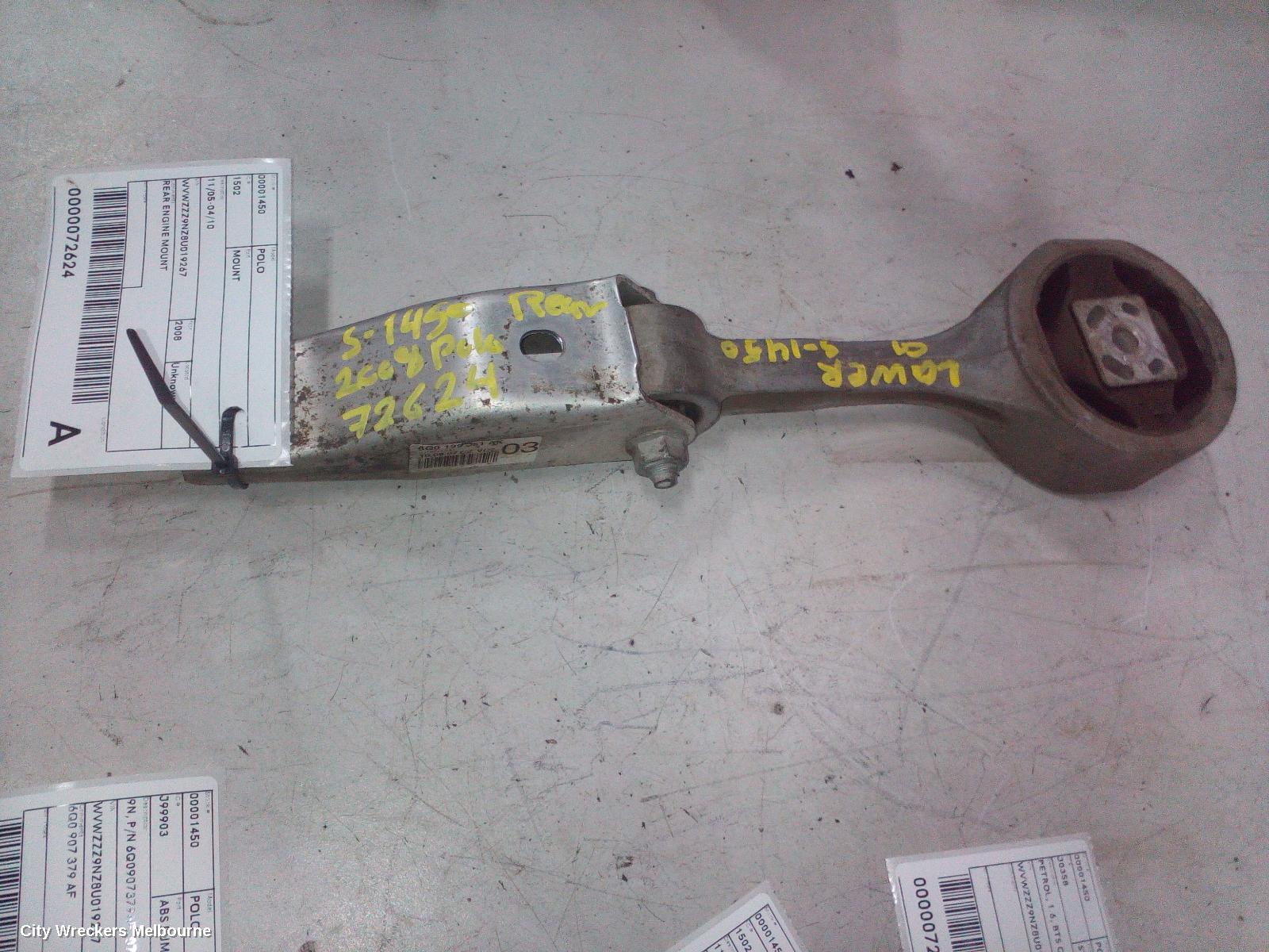 VOLKSWAGEN POLO MOUNT, 11/2005 - 04/2010 - Image 2