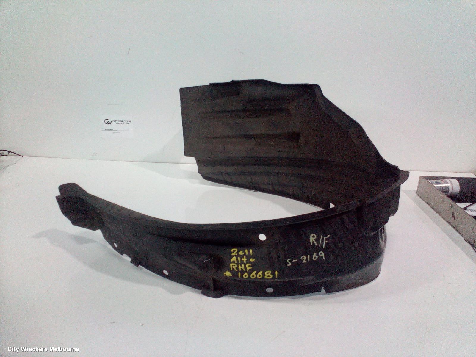 SUZUKI ALTO RIGHT GUARD LINER, GF, 07/2009 - 12/2014 - Image 3