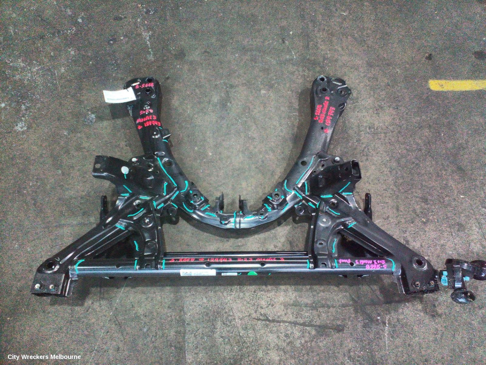 TESLA MODEL 3 FRT XMEMBER/CRADLE, 1ST GEN, 06/2019 ONWARDS - Image 2
