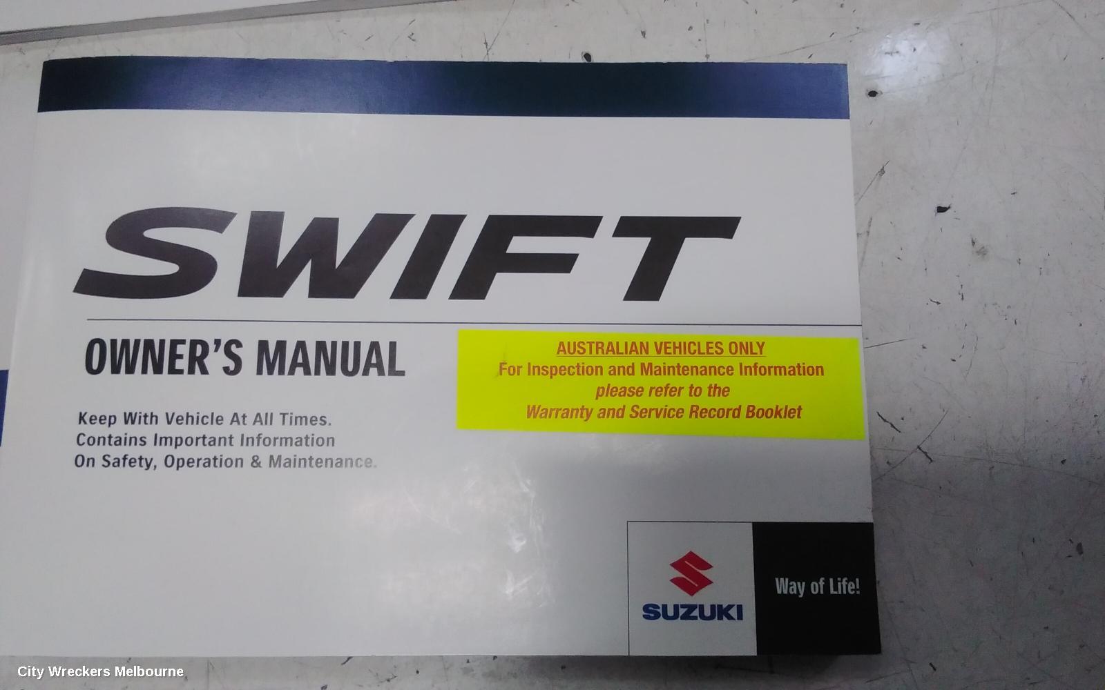 SUZUKI SWIFT OWNERS HANDBOOK, AZ, 04/2017 - 03/2025 - Image 2