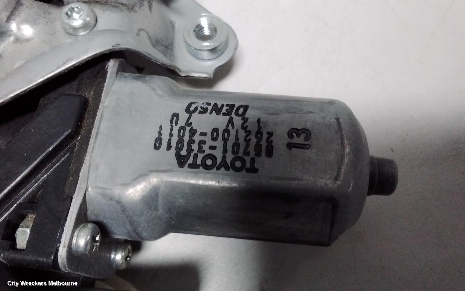 TOYOTA TARAGO RIGHT FRONT WINDOW REG/MOTOR, ACR50R, POWER, 03/2006 - 06/2020 - Image 2