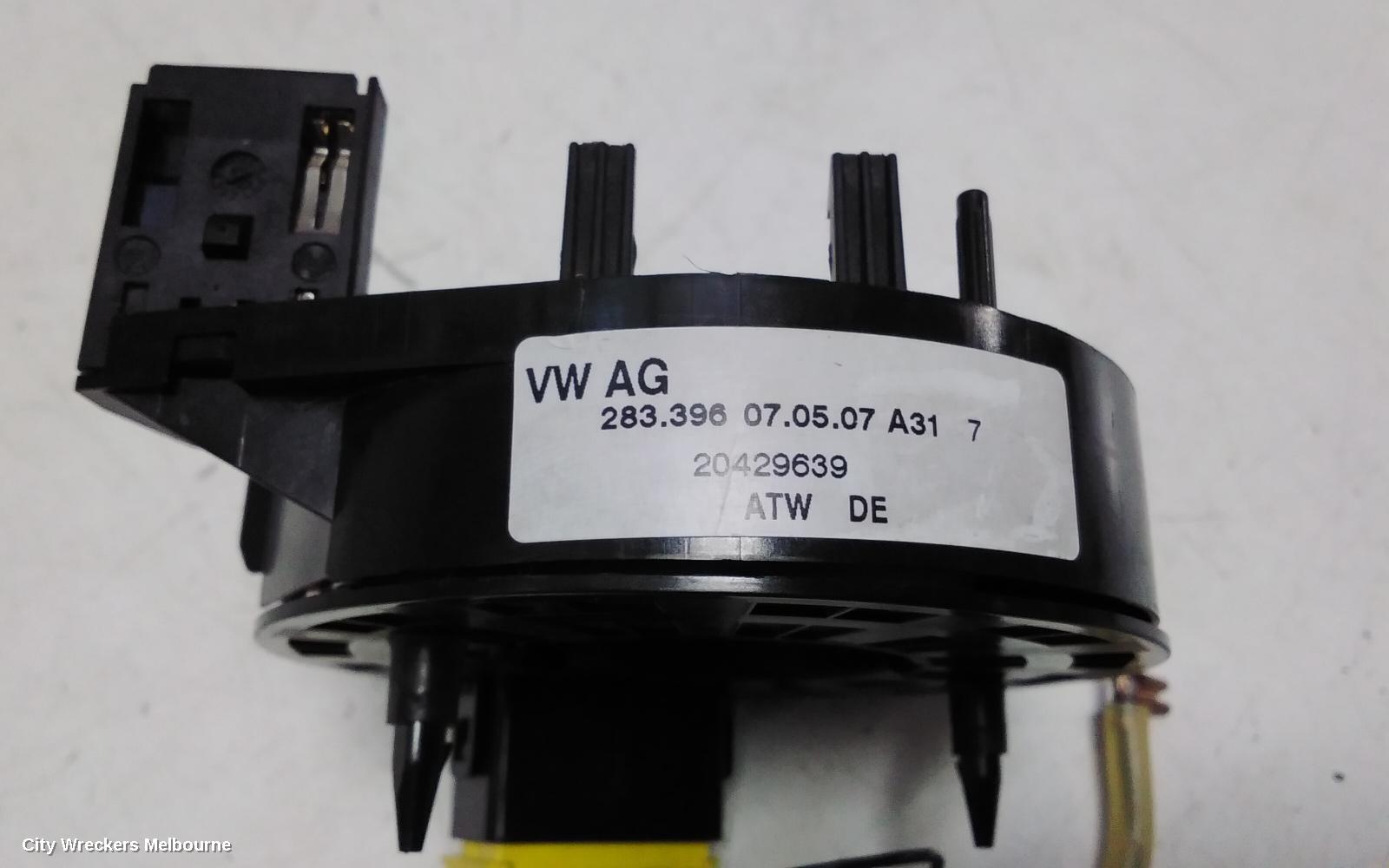 VOLKSWAGEN TRANSPORTER AIRBAG MODULE/SENSOR, CLOCKSPRING, NON ESP TYPE, T5, 08/2004 - 02/2010 - Image 2