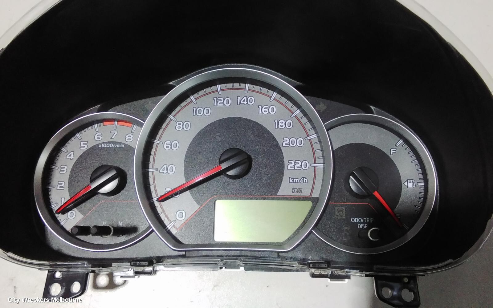TOYOTA YARIS INSTRUMENT CLUSTER, AUTO T/M, NCP13#, 07/2014 - 12/2019 - Image 3