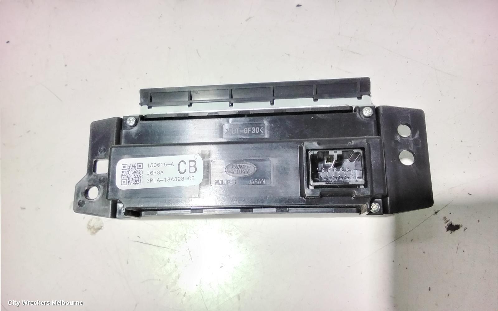 LAND ROVER RANGEROVER SPORT RADIO/CD/DVD/SAT/TV, HEAD UNIT, ANALOGUE AUDIO, W/ SAT NAV, NON TELEMATICS, 2ND ROW DISPLAY TYPE, LOW LINE, L494, 12/2013 - 07/2016 - Image 3