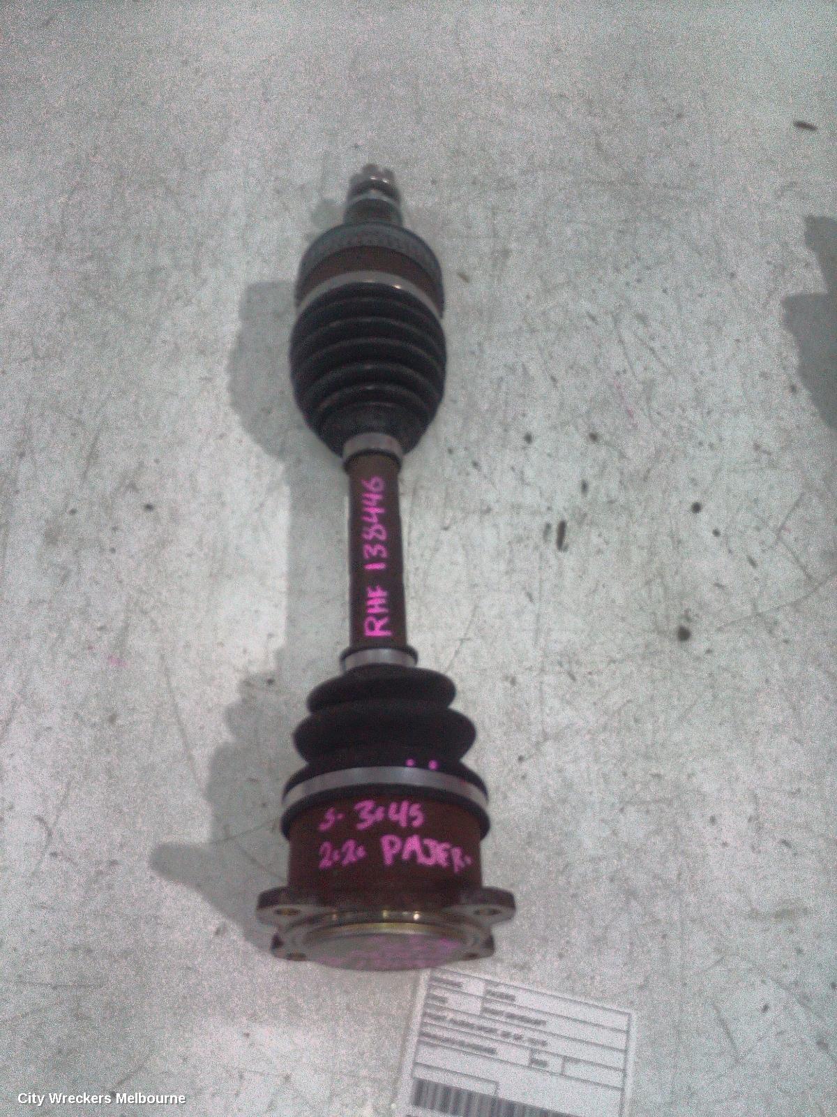 MITSUBISHI PAJERO RIGHT DRIVESHAFT, FRONT, PAJERO SPORT, QE-QF, 10/2015 ONWARDS - Image 2