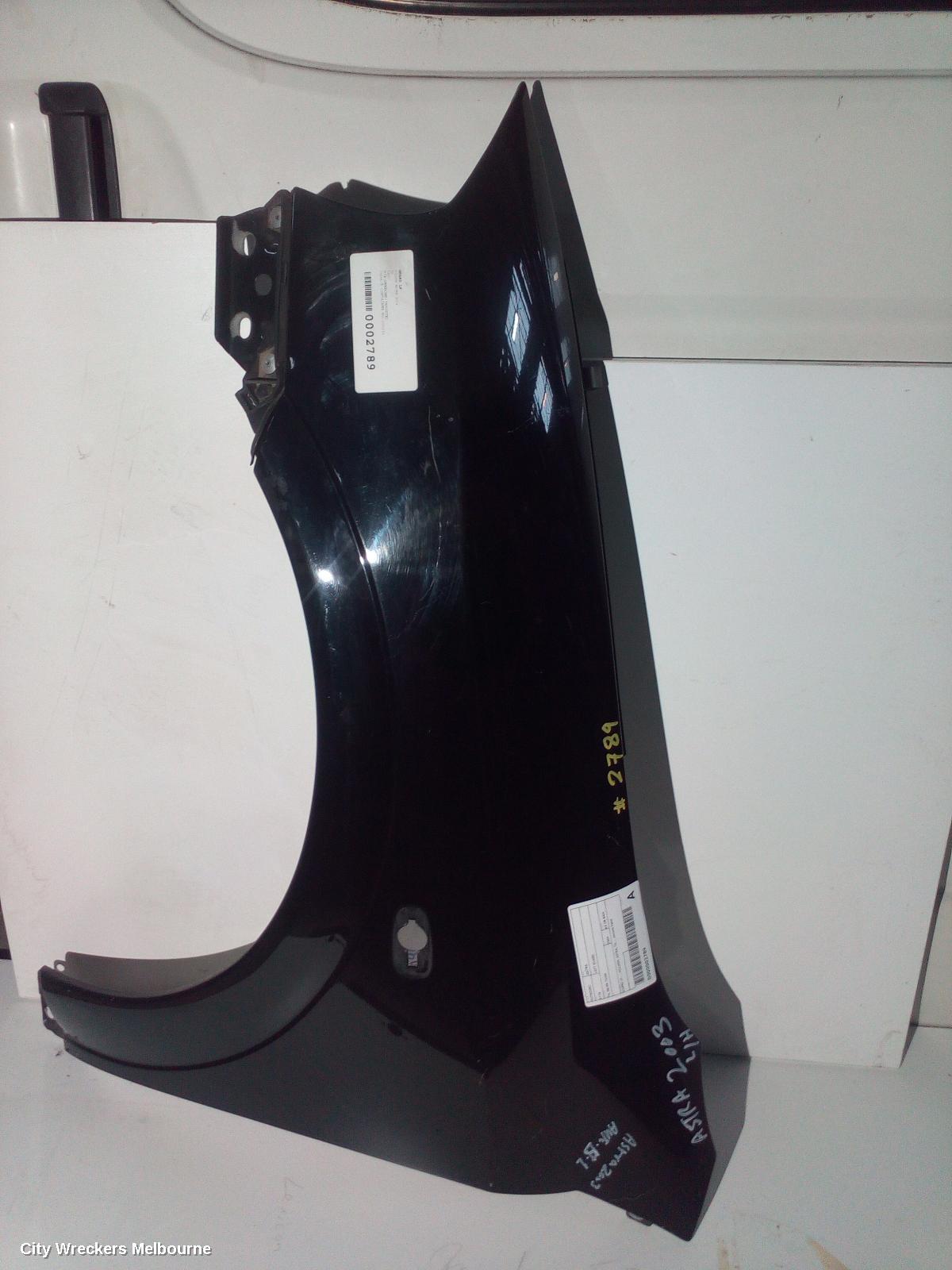 HOLDEN ASTRA LEFT GUARD, TS, 08/1998 - 10/2006 - Image 3