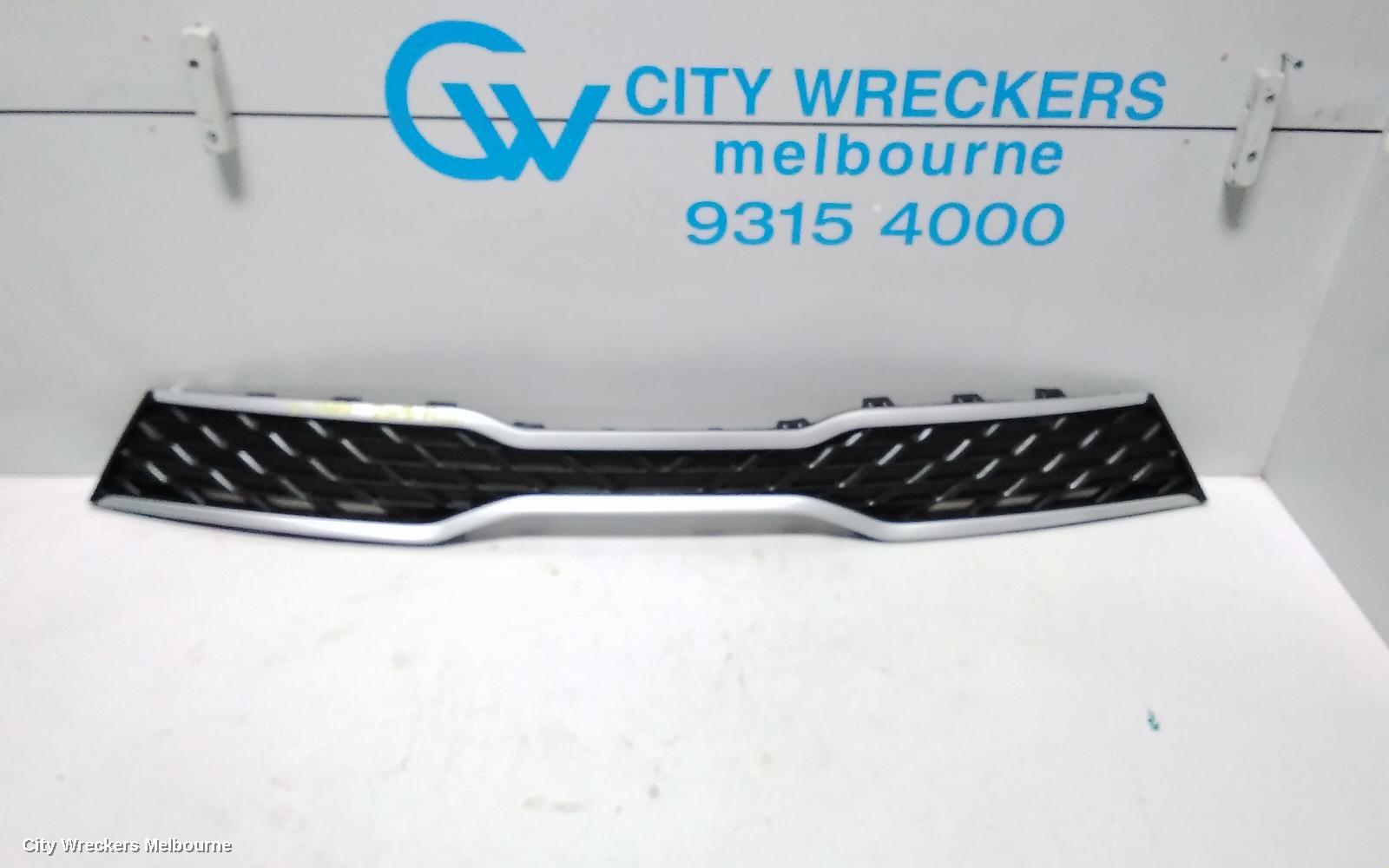 KIA RIO GRILLE, RADIATOR GRILLE, YB, S/SPORT, SILVER SURROUND TYPE, 12/2016 - 06/2020 - Image 2