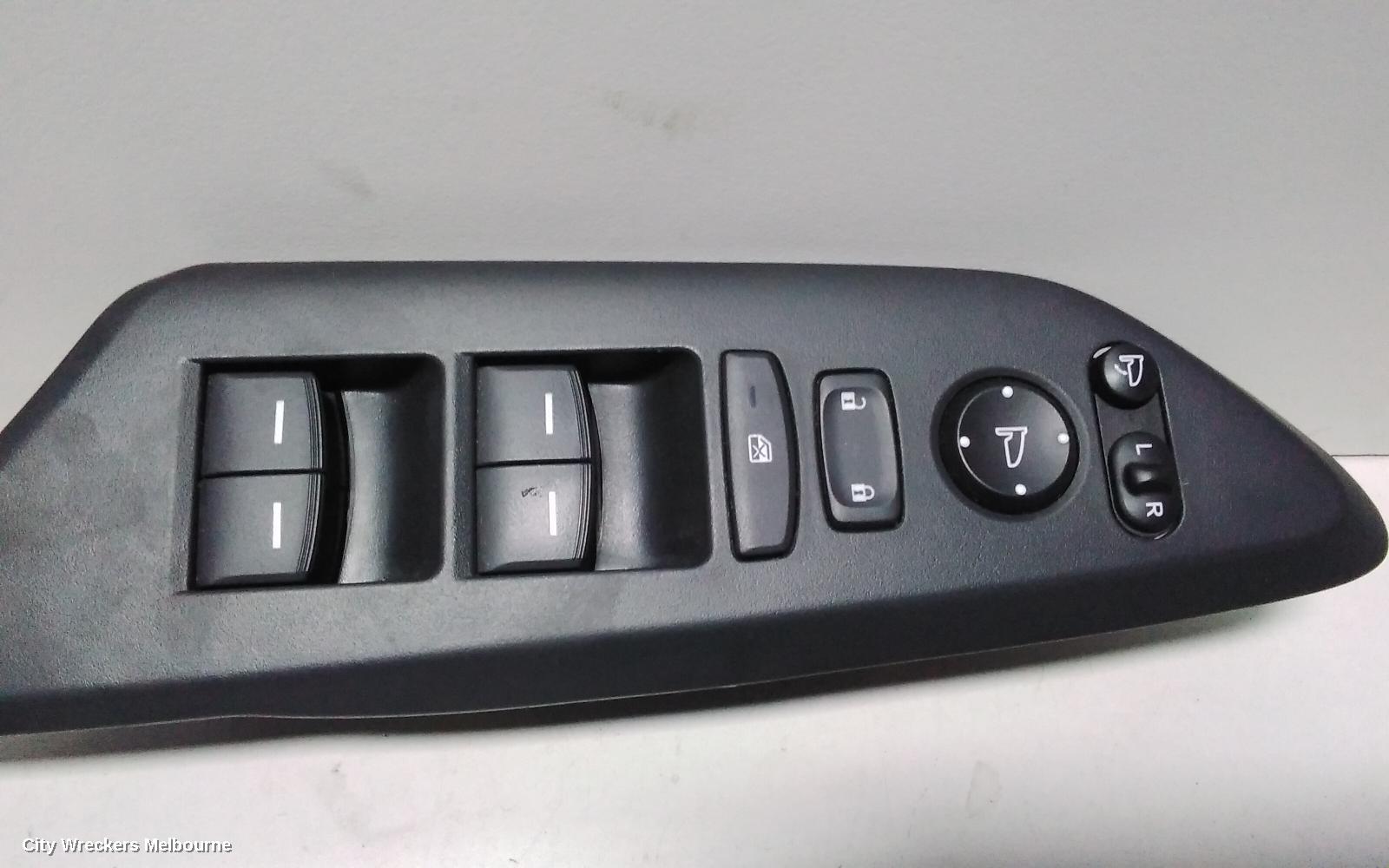 HONDA CIVIC PWR DR WIND SWITCH, RH FRONT (MASTER SWITCH), HATCH, AUTO FOLD TYPE, 10TH GEN, 05/2016 - 08/2021 - Image 2