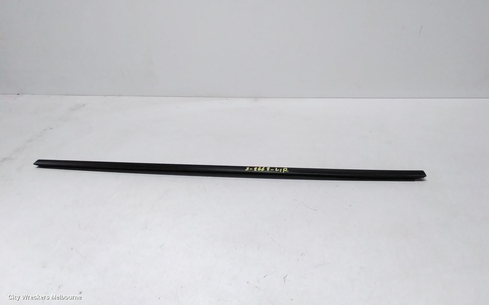 TESLA MODEL 3 DOOR MOULD, LEFT REAR UPPER DOOR MOULD : 121577, 1ST GEN, 06/2019 ONWARDS - Image 1