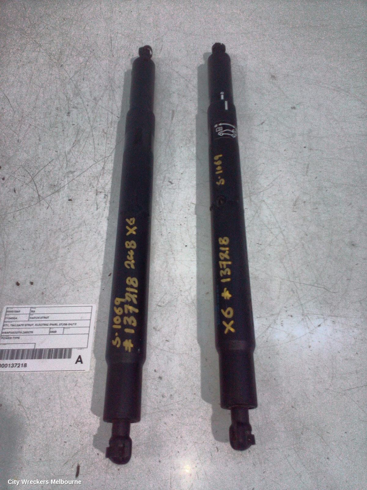 BMW X6 HATCH STRUT, E71, TAILGATE STRUT, ELECTRIC (PAIR), 07/2008 - 04/2012 - Image 1