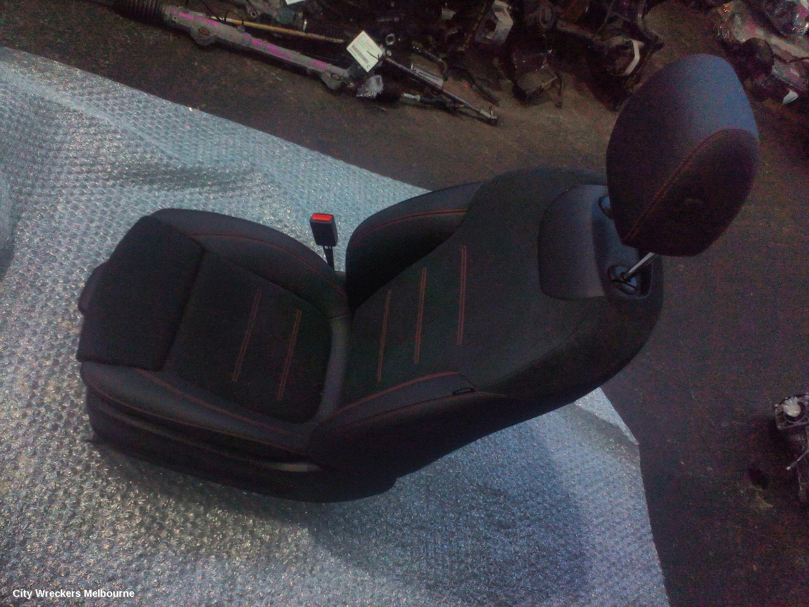 MERCEDES EQA FRONT SEAT, LH FRONT, LEATHER, BLACK, H243, 01/2021 ONWARDS - Image 1