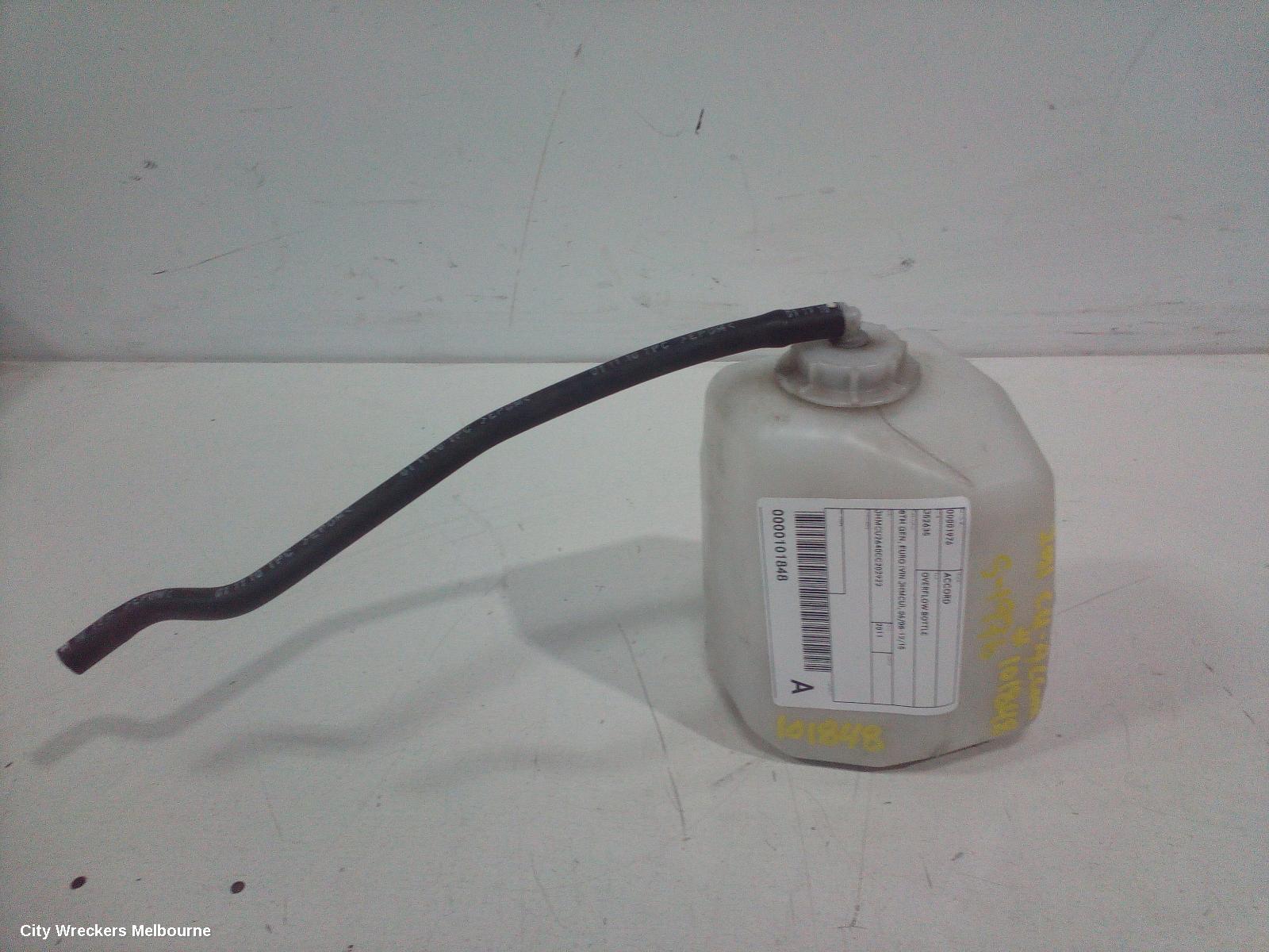 HONDA ACCORD OVERFLOW BOTTLE, 8TH GEN, EURO (VIN JHMCU), 06/2008 - 12/2015 - Image 2