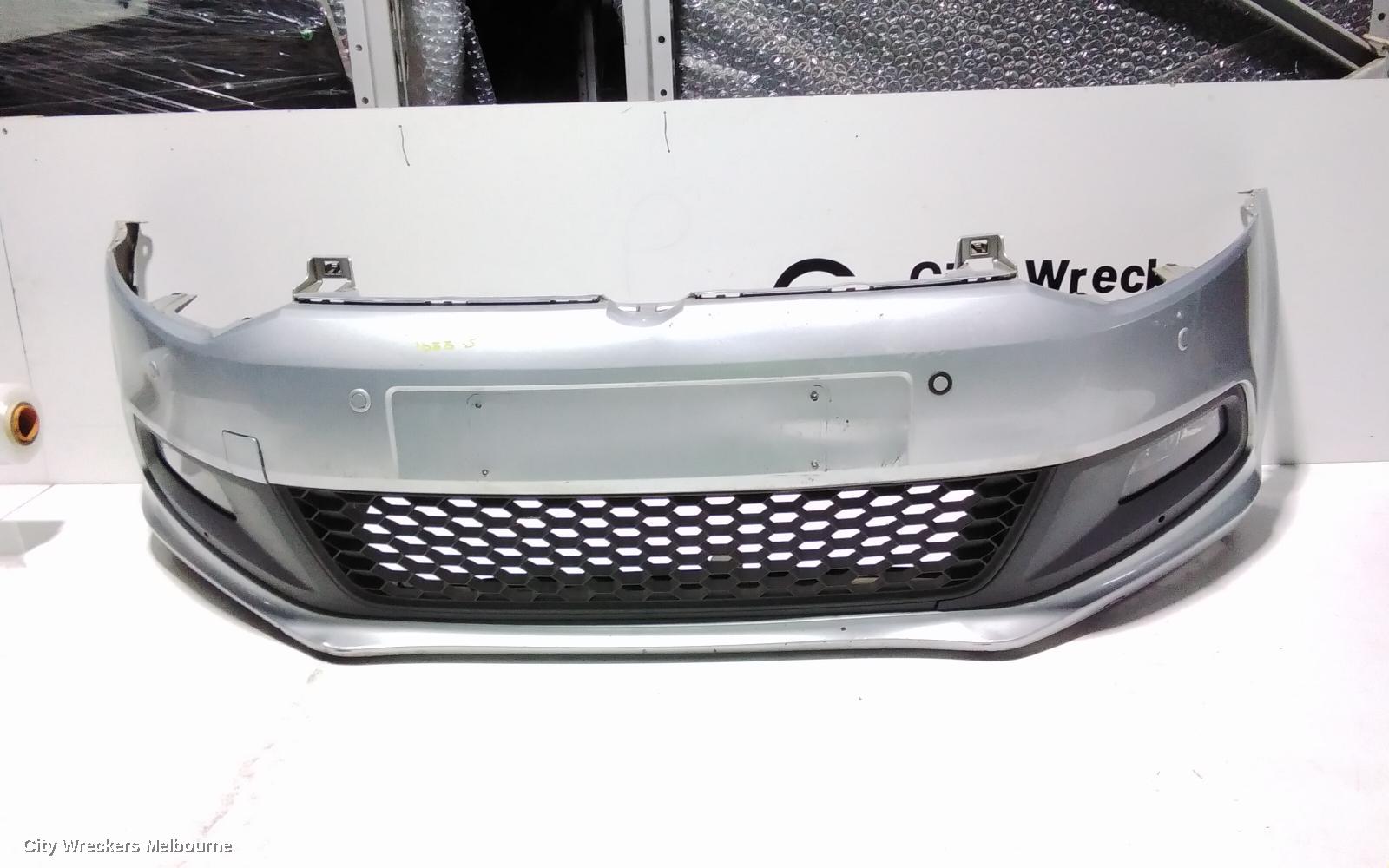 VOLKSWAGEN POLO FRONT BUMPER, 6R, GTI, NON H/LAMP WASHERS TYPE, 05/2010 - 05/2014 - Image 1