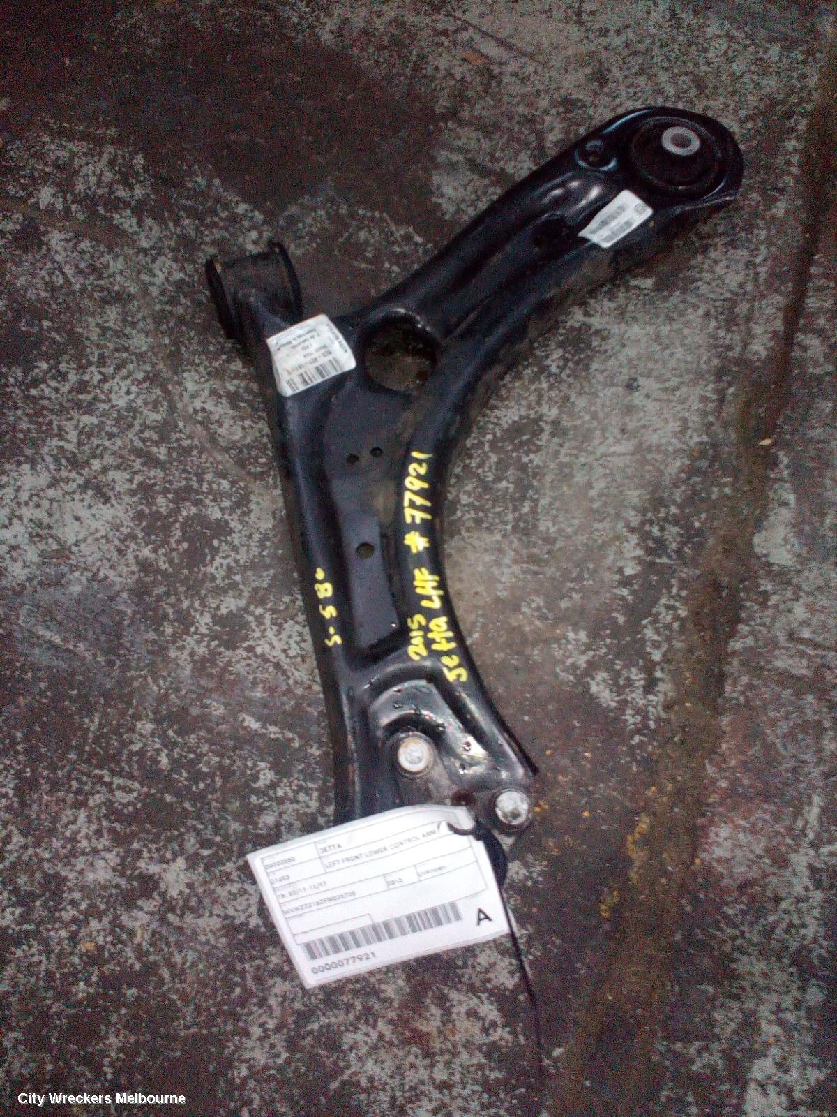 VOLKSWAGEN JETTA LEFT FRONT LOWER CONTROL ARM, 1B, 02/2011 - 12/2017 - Image 3