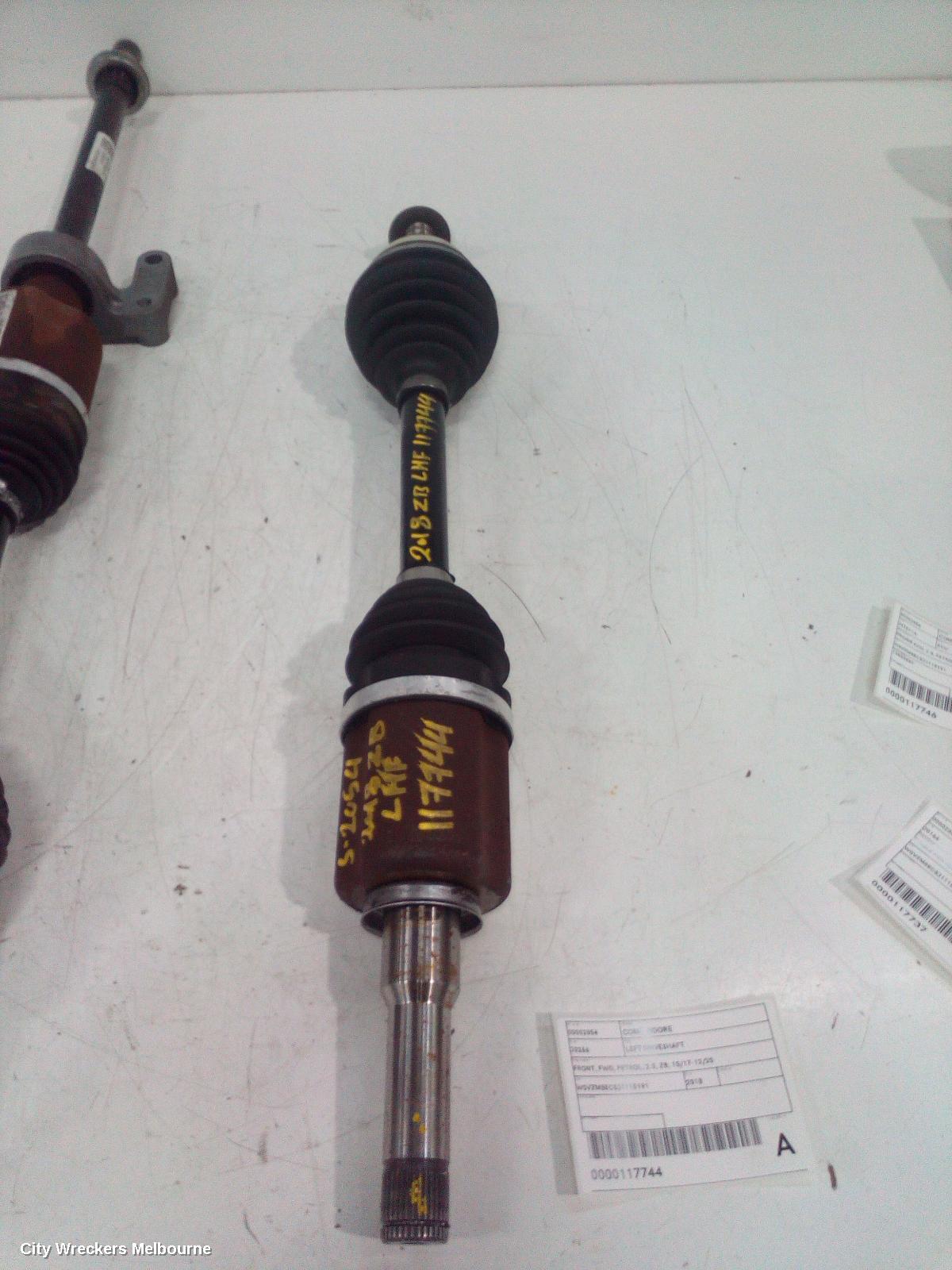 HOLDEN COMMODORE LEFT DRIVESHAFT, FRONT, FWD, PETROL, 2.0, ZB, 10/2017 - 12/2020 - Image 2