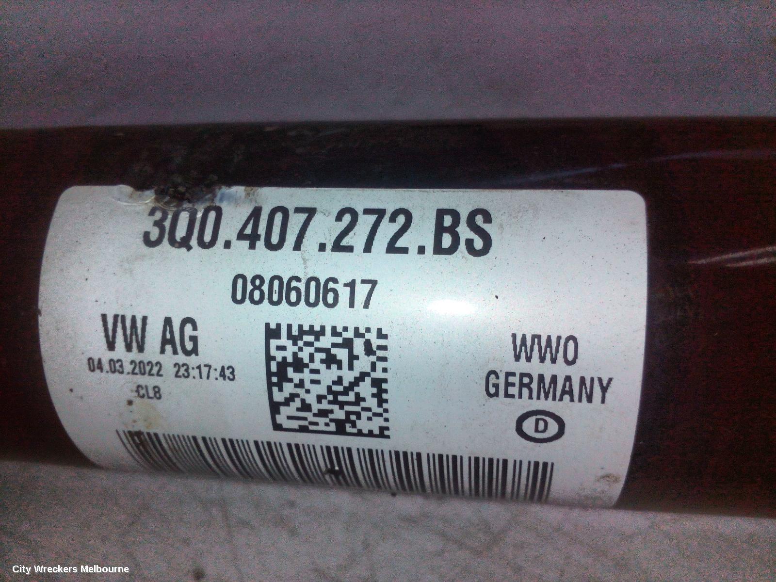 VOLKSWAGEN PASSAT RIGHT DRIVESHAFT, FRONT, PETROL, 2.0, TURBO, 140TSI, B8/MK7, 05/2016 - 05/2023 - Image 3