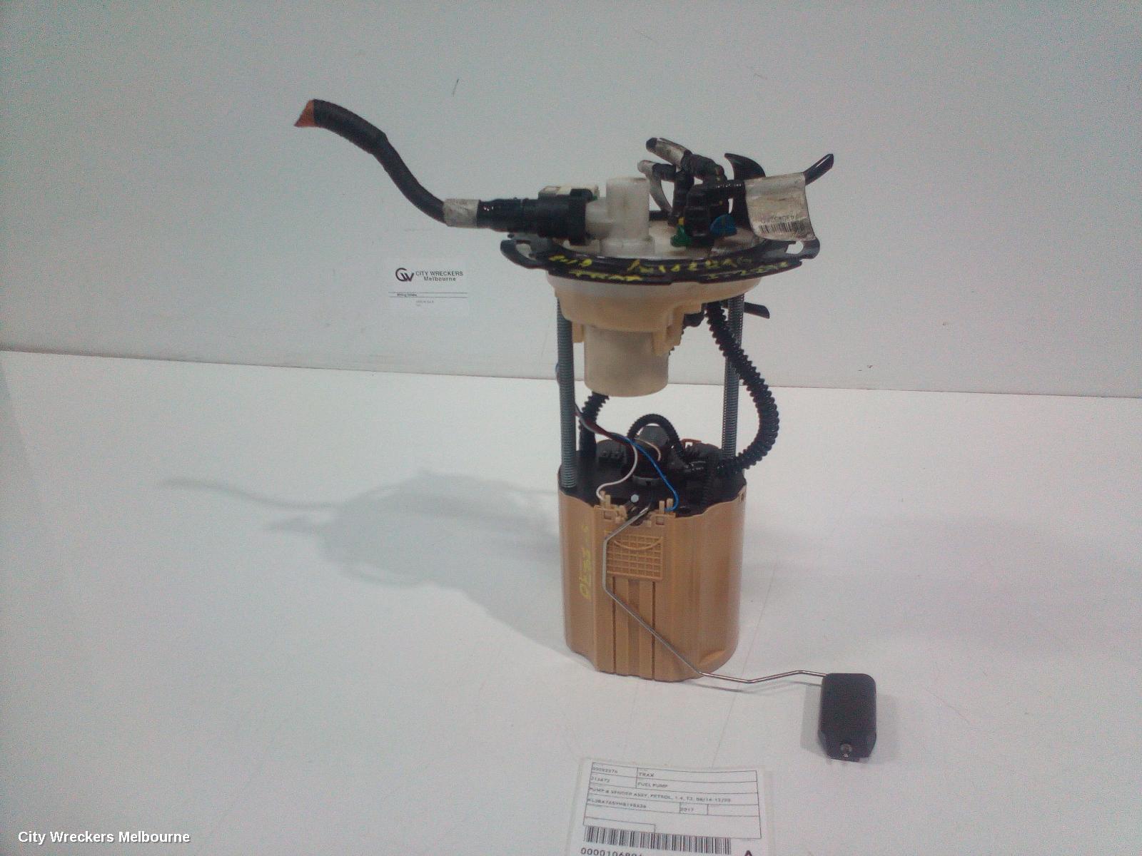 HOLDEN TRAX FUEL PUMP, PUMP & SENDER ASSY, PETROL, 1.4, TJ, 08/2014 - 12/2020 - Image 2