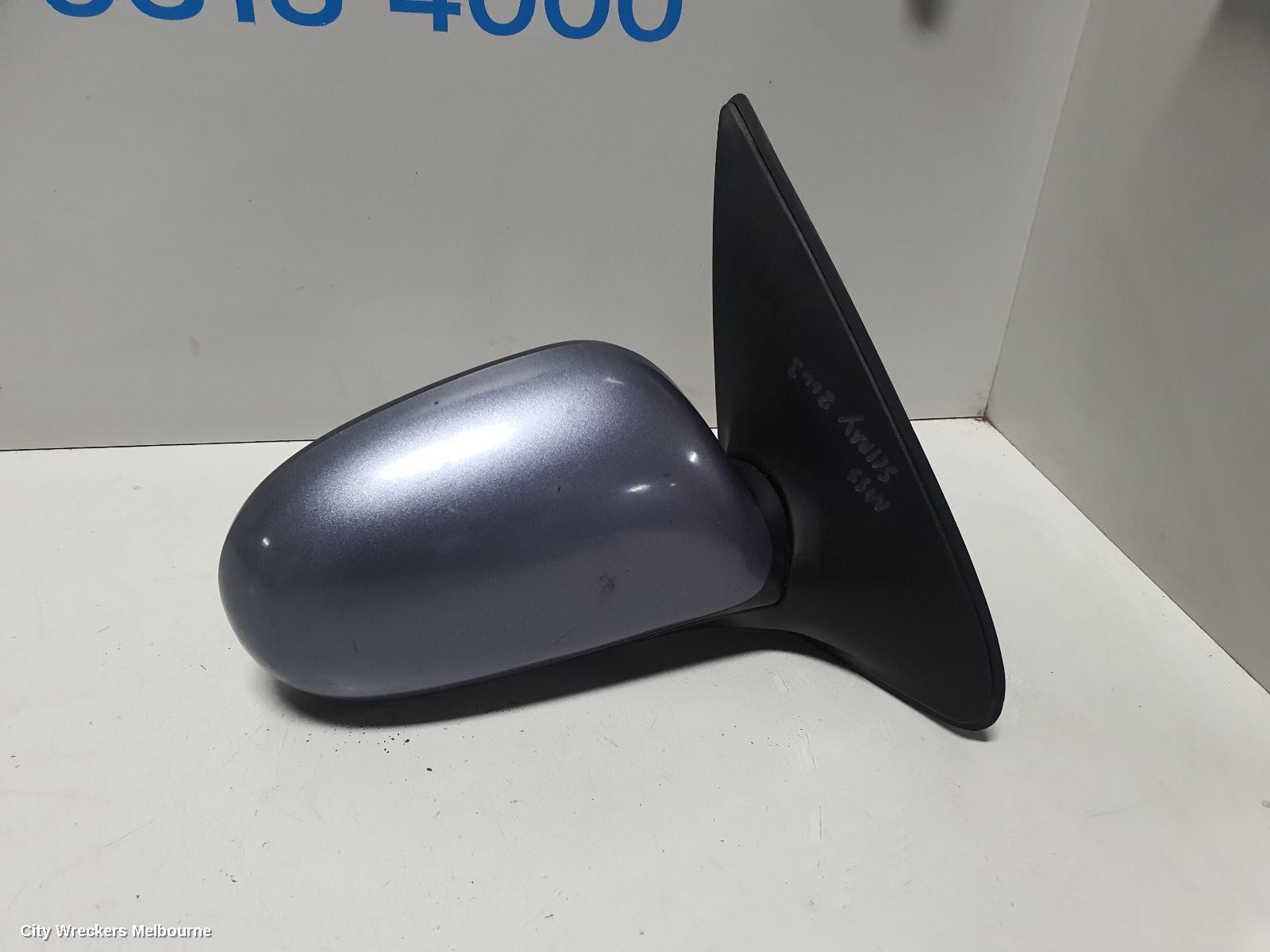 NISSAN PULSAR RIGHT DOOR MIRROR, N16, SEDAN, COLOUR CODED, 07/2000 - 07/2003 - Image 3