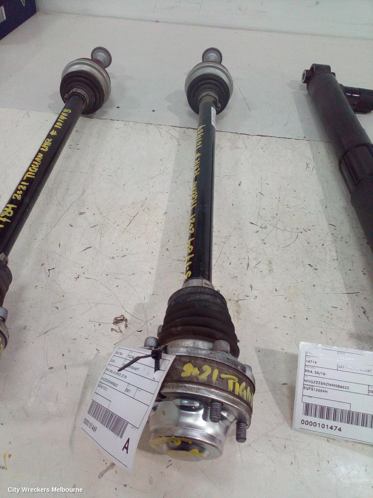 VOLKSWAGEN TIGUAN RIGHT DRIVESHAFT, REAR, 5NA, ALLSPACE, 07/2018 ONWARDS - Image 3