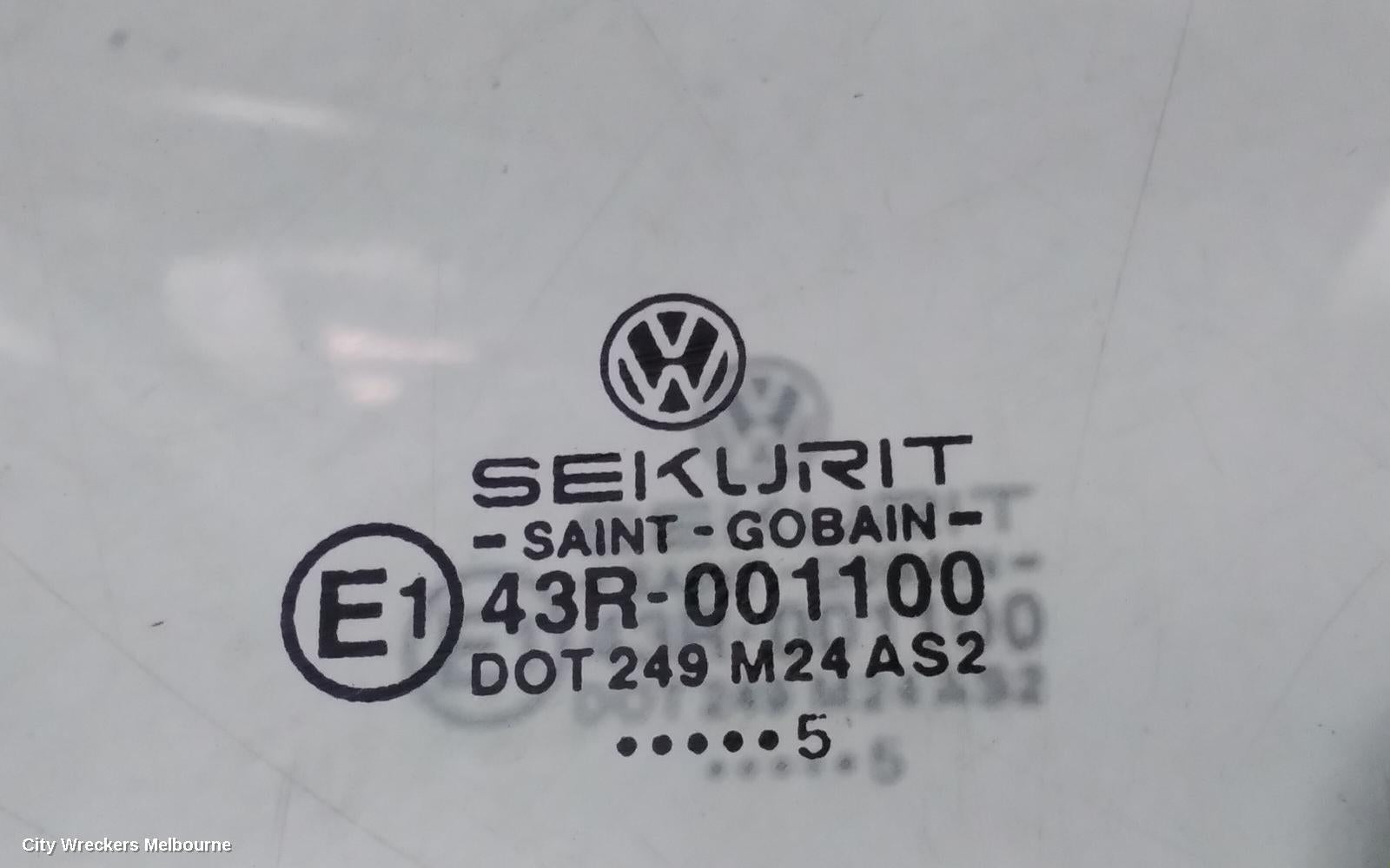 VOLKSWAGEN TRANSPORTER LEFT FRONT DOOR WINDOW, T5, 08/2004 - 06/2015 - Image 3