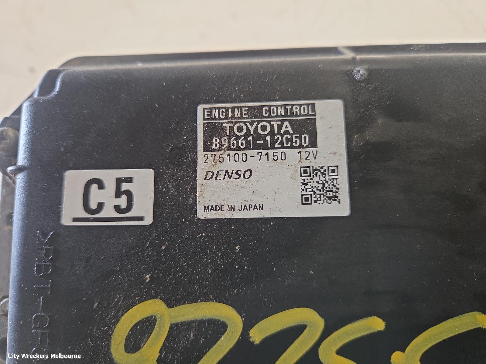 TOYOTA COROLLA ECU, ENGINE ECU, MANUAL T/M, ECU ONLY, ZRE152/20153R, 03/2007 - 10/2013 - Image 2