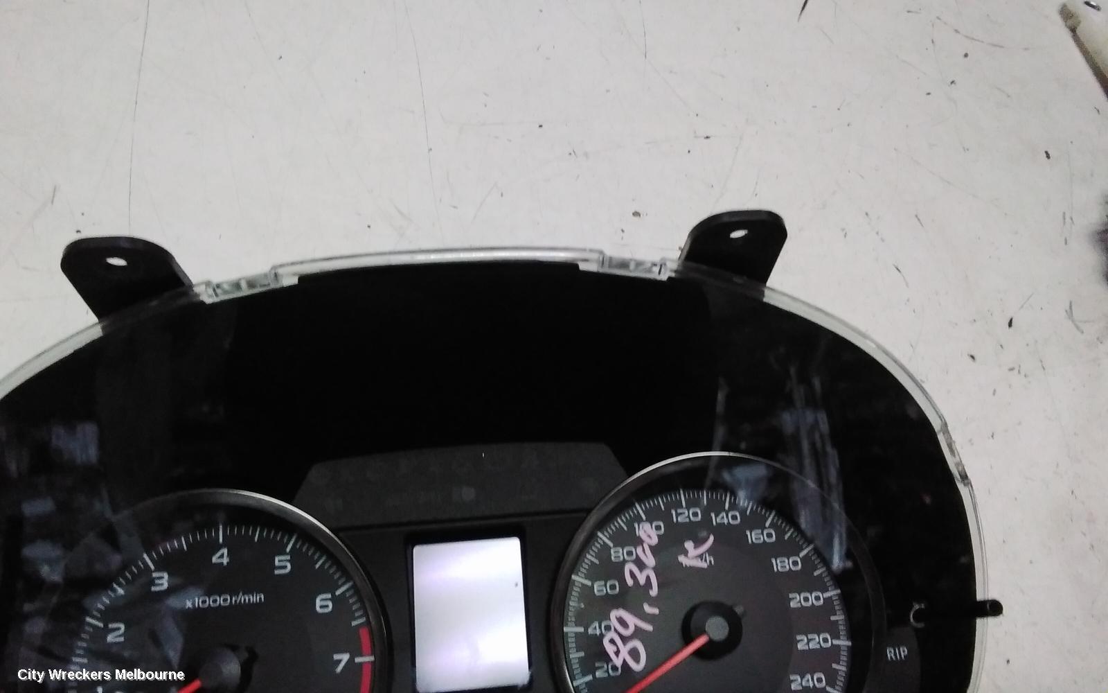 SUBARU IMPREZA INSTRUMENT CLUSTER, INSTRUMENT CLUSTER, AUTO T/M, NON TURBO, G4, 12/2011 - 08/2017 - Image 2
