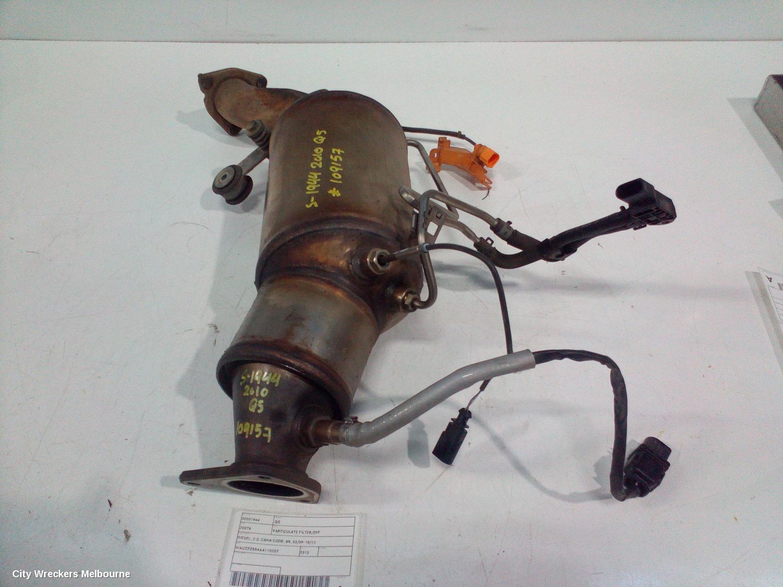 AUDI Q5 PARTICULATE FILTER/DPF, DIESEL, 2.0, CAHA CODE, 8R, 03/2009 - 10/2012 - Image 2