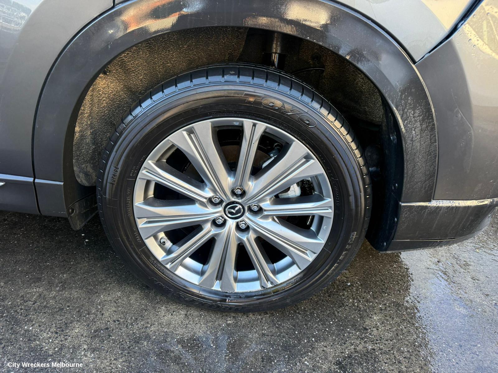 MAZDA CX8 WHEEL MAG, FACTORY, 19X7IN, 10 TWIN-SPOKE, SILVER, KG, 05/2018 - 12/2023 - Image 1