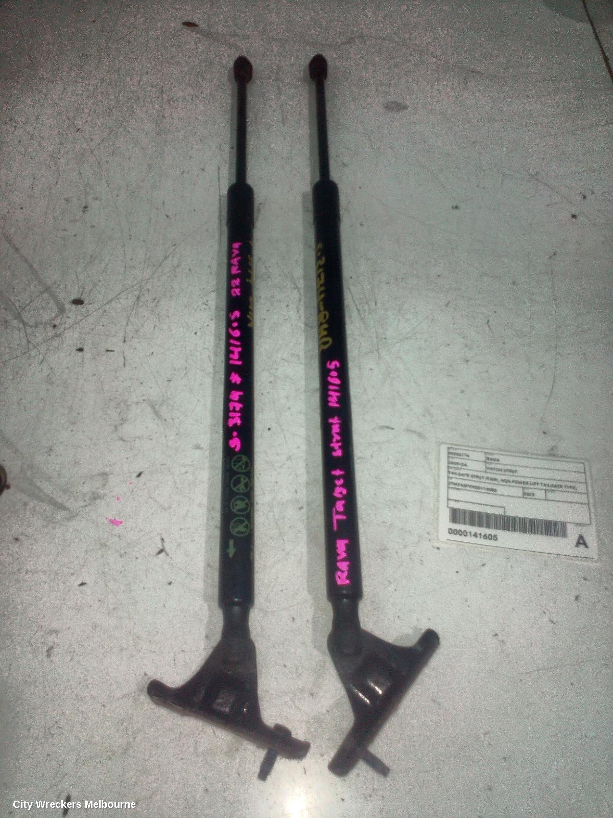 TOYOTA RAV4 HATCH STRUT, TAILGATE STRUT (PAIR), NON POWER LIFT TAILGATE TYPE, XA50, 11/2018 ONWARDS - Image 1