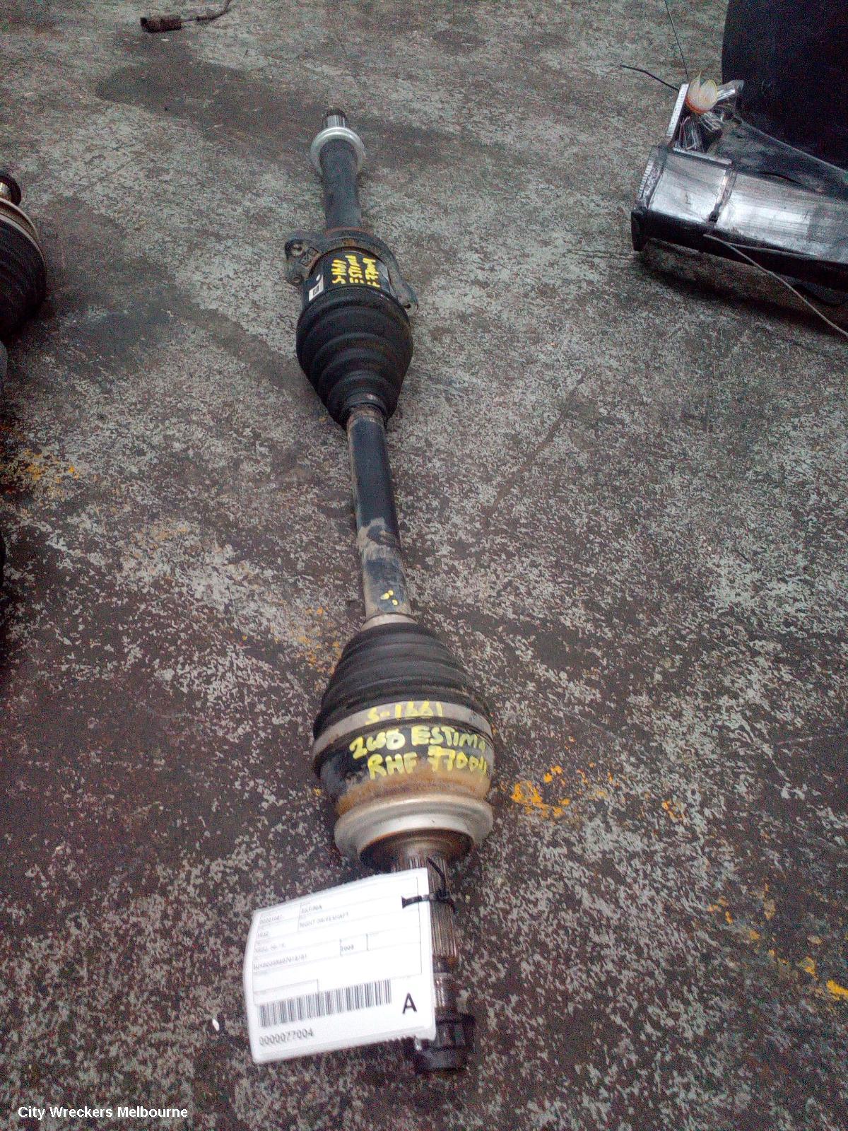 TOYOTA ESTIMA RIGHT DRIVESHAFT, XR50, 05-19 - Image 2