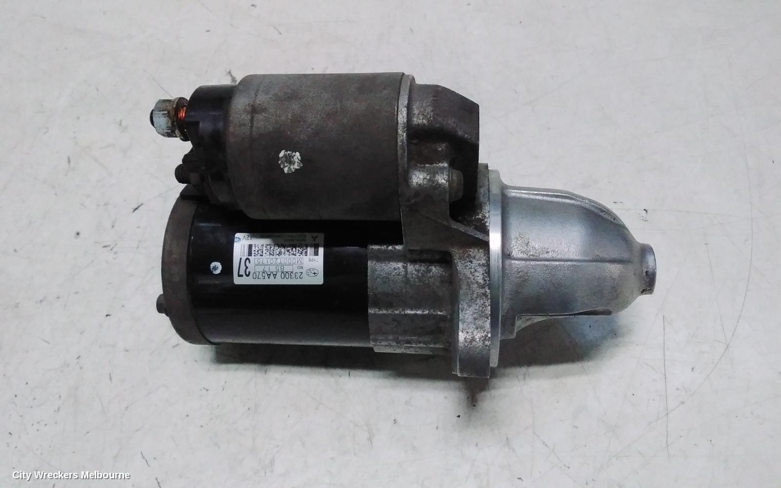 SUBARU FORESTER STARTER, PETROL, EJ20/EJ25, NON TURBO, AUTO, 4 SPEED, 08/1997 - 12/2012 - Image 2