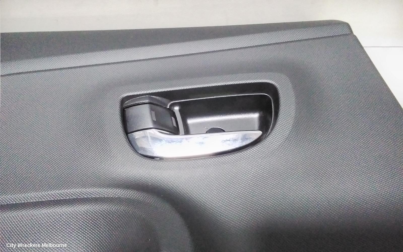 TOYOTA PRIUS DOOR TRIM, NHP10R, PRIUS C, LH REAR, LEATHER, 12/2011 ONWARDS - Image 2