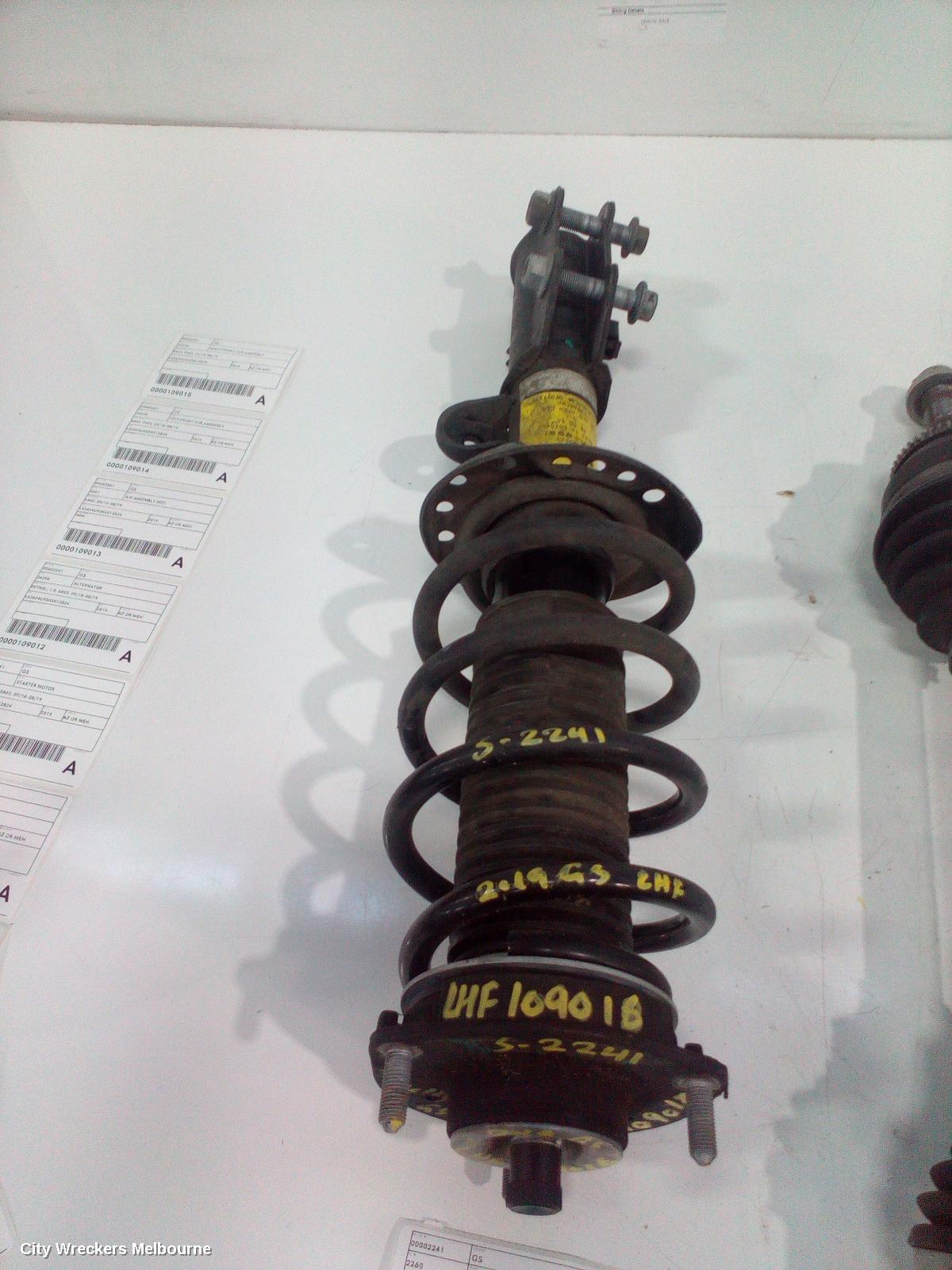 MG GS LEFT FRONT STRUT, SAS2, 09/2016 - 08/2019 - Image 3
