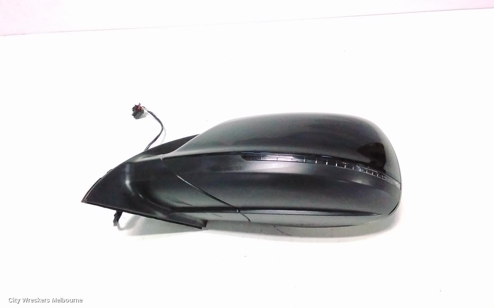 AUDI Q7 LEFT DOOR MIRROR, 4L, MANUAL FOLD, W/ INDICATOR, NON MEMORY & NO LANE CHANGE ASSIST TYPE, 10/2009 - 08/2015 - Image 3