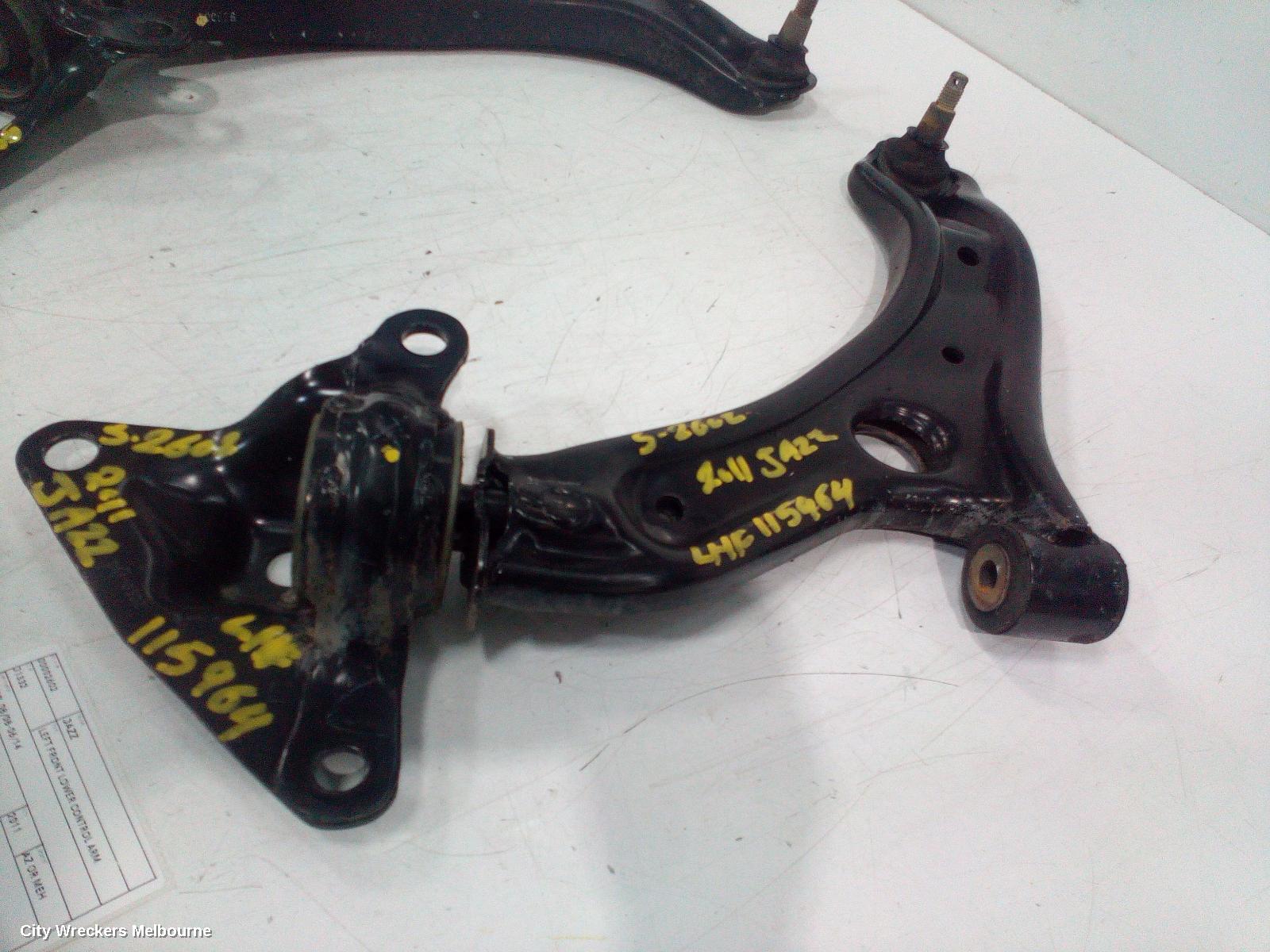 HONDA JAZZ LEFT FRONT LOWER CONTROL ARM, GE/GP, 08/2008 - 06/2014 - Image 2