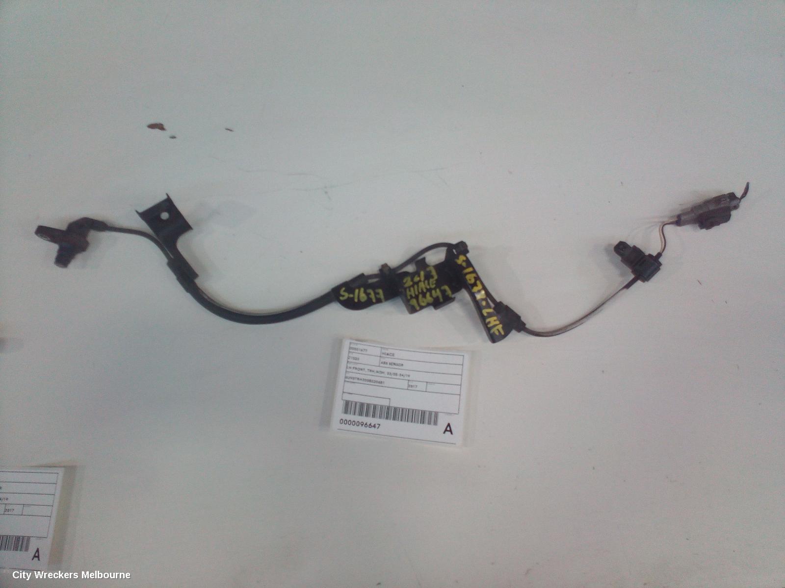 TOYOTA HIACE ABS SENSOR, LH FRONT, W/ LOOM TYPE, TRH/KDH, 03/2005 - 04/2019 - Image 3