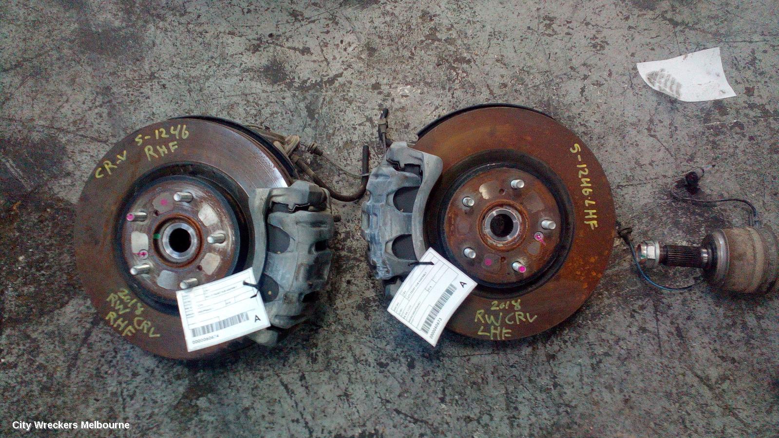 HONDA CRV LEFT FRONT HUB ASSEMBLY, RW, 05/2017 - 08/2023 - Image 2