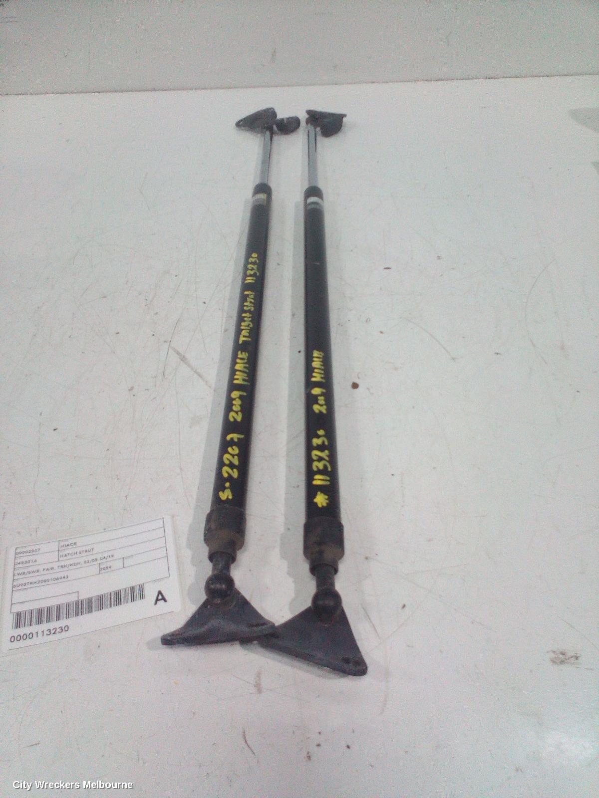 TOYOTA HIACE HATCH STRUT, LWB/SWB, PAIR, TRH/KDH, 03/2005 - 04/2019 - Image 3