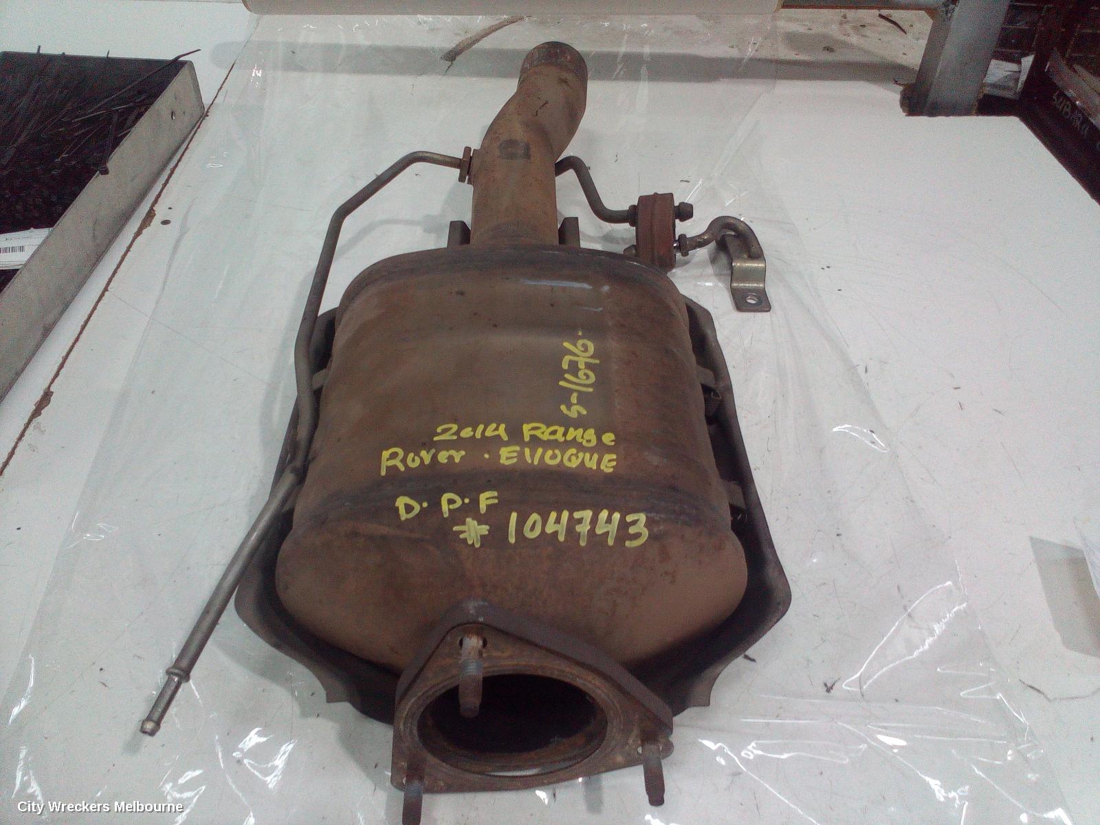 LAND ROVER RANGEROVER EVOQUE PARTICULATE FILTER/DPF, DIESEL, 2.2, TURBO, L538, 11/2011 - 08/2015 - Image 2