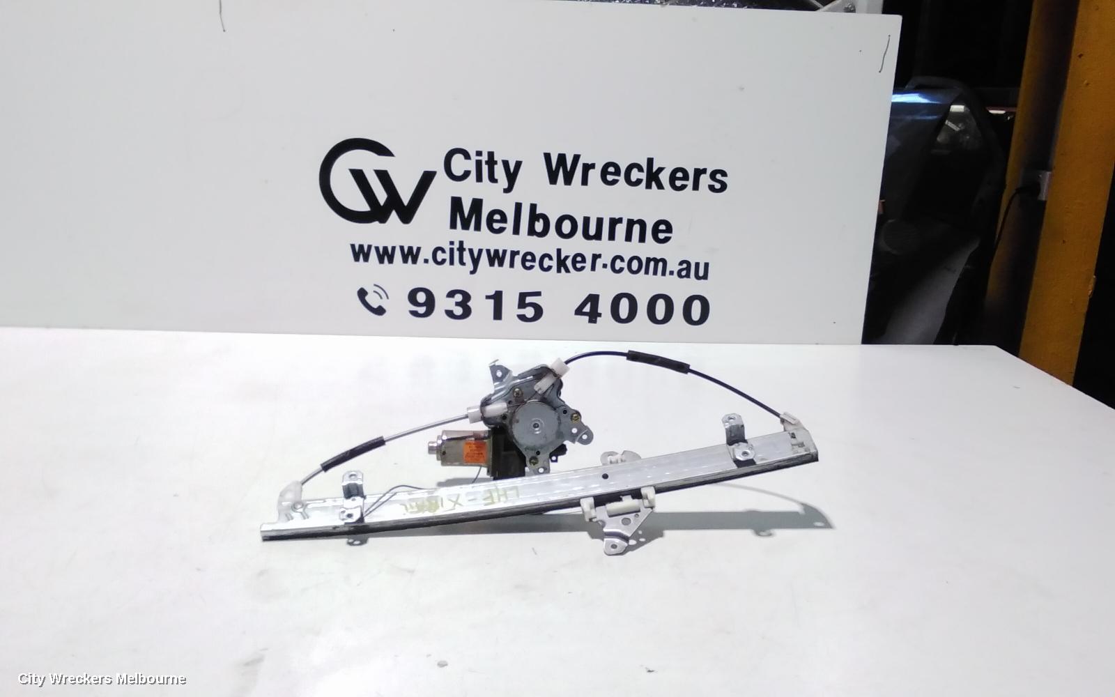 NISSAN XTRAIL LEFT FRONT WINDOW REG/MOTOR, T30, POWER, 10/2001 - 09/2007 - Image 1